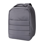 Diebstahsicherer Laptoprucksack mit Trolley-Gurt im urbanen Design, 15” farbe grau zweite Ansicht
