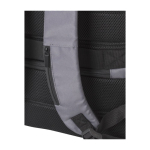 Diebstahsicherer Laptoprucksack mit Trolley-Gurt im urbanen Design, 15” farbe grau dritte Ansicht