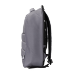 Diebstahsicherer Laptoprucksack mit Trolley-Gurt im urbanen Design, 15” farbe grau achte Ansicht