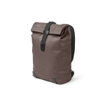 Wasserabweisender Rucksack aus recycelter Baumwolle für 17-Zoll-Laptops, 23 l farbe grau