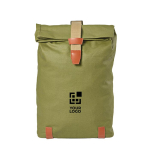 Wasserabweisender Rucksack aus recycelter Baumwolle für 17-Zoll-Laptops, 23 l Hauptansicht
