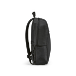 Rucksack aus recyceltem Nylon für Laptop, 16,5” farbe schwarz dritte Ansicht