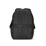 Rucksack aus recyceltem Nylon für Laptop, 16,5” farbe schwarz zweite Ansicht