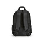 Rucksack aus recyceltem Nylon für Laptop, 16,5” farbe schwarz Ansicht von hinten