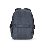Rucksack aus recyceltem Nylon für Laptop, 16,5” farbe blau zweite Ansicht