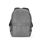 Rucksack aus recyceltem Nylon für Laptop, 16,5” farbe hellgrau zweite Ansicht