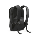 RPET-Rucksack aus schnittfestem Material mit Zahlenschloss, 20 L farbe schwarz dritte Ansicht