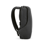 RPET-Rucksack aus schnittfestem Material mit Zahlenschloss, 20 L farbe schwarz vierte Ansicht