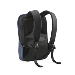 RPET-Rucksack aus schnittfestem Material mit Zahlenschloss, 20 L farbe blau dritte Ansicht