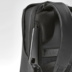 RPET-Rucksack aus schnittfestem Material mit Zahlenschloss, 20 L farbe dunkelgrau zweite Detailansicht