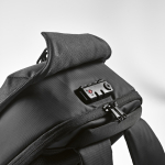 RPET-Rucksack aus schnittfestem Material mit Zahlenschloss, 20 L farbe dunkelgrau dritte Detailansicht