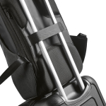 RPET-Rucksack aus schnittfestem Material mit Zahlenschloss, 20 L farbe dunkelgrau Detailansicht
