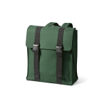Rucksack aus recyceltem Kunstleder und Kunststoff für 17-Zoll-Laptops farbe grün