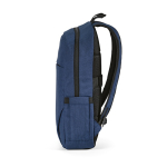 Rucksack aus 300D RPET mit Frontfach mit Reißverschluss, 15,6”,18 L farbe blau vierte Ansicht