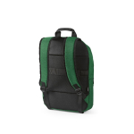 Rucksack aus 300D RPET mit Frontfach mit Reißverschluss, 15,6”,18 L farbe grün zweite Ansicht