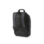 Rucksack aus 300D RPET mit Frontfach mit Reißverschluss, 15,6”,18 L farbe dunkelgrau zweite Ansicht