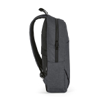 Rucksack aus 300D RPET mit Frontfach mit Reißverschluss, 15,6”,18 L farbe dunkelgrau dritte Ansicht