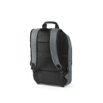 Rucksack aus 300D RPET mit Frontfach mit Reißverschluss, 15,6”,18 L farbe hellgrau zweite Ansicht