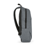 Rucksack aus 300D RPET mit Frontfach mit Reißverschluss, 15,6”,18 L farbe hellgrau dritte Ansicht