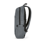 Rucksack aus 300D RPET mit Frontfach mit Reißverschluss, 15,6”,18 L farbe hellgrau vierte Ansicht