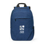 Rucksack aus 300D RPET mit Frontfach mit Reißverschluss, 15,6”,18 L Hauptansicht