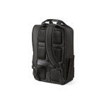 Rucksack aus recyceltem Polyester mit Laptopfach, 18 L farbe schwarz zweite Ansicht