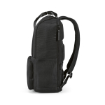 Rucksack aus recyceltem Polyester mit Laptopfach, 18 L farbe schwarz vierte Ansicht
