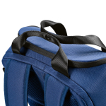 Rucksack aus recyceltem Polyester mit Laptopfach, 18 L farbe blau vierte Detailansicht