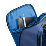 Rucksack aus recyceltem Polyester mit Laptopfach, 18 L farbe blau sechste Ansicht