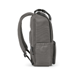 Rucksack aus recyceltem Polyester mit Laptopfach, 18 L farbe grau dritte Ansicht