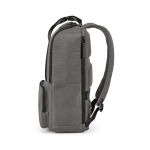 Rucksack aus recyceltem Polyester mit Laptopfach, 18 L farbe grau vierte Ansicht