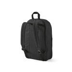 Laptop-Rucksack aus RPET mit Ripstop-Beschichtung, 15,6 Zoll farbe schwarz zweite Ansicht