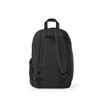 Laptop-Rucksack aus RPET mit Ripstop-Beschichtung, 15,6 Zoll farbe schwarz Ansicht von hinten