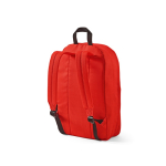 Laptop-Rucksack aus RPET mit Ripstop-Beschichtung, 15,6 Zoll farbe rot zweite Ansicht