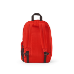 Laptop-Rucksack aus RPET mit Ripstop-Beschichtung, 15,6 Zoll farbe rot Ansicht von hinten