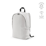Laptop-Rucksack aus RPET mit Ripstop-Beschichtung, 15,6 Zoll farbe weiß