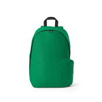 Laptop-Rucksack aus RPET mit Ripstop-Beschichtung, 15,6 Zoll farbe grün Ansicht von vorne