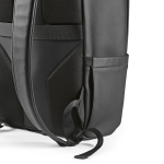 Rucksack aus Kunstleder mit gepolstertem Laptopfach, 20 L farbe schwarz fünfte Detailansicht