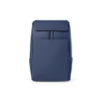 Rucksack aus Kunstleder mit gepolstertem Laptopfach, 20 L farbe blau Ansicht von vorne