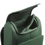 Rucksack aus Kunstleder mit gepolstertem Laptopfach, 20 L farbe grün vierte Detailansicht