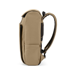 Rucksack aus Kunstleder mit gepolstertem Laptopfach, 20 L farbe camel vierte Ansicht