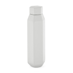 Auslaufsichere sechseckige Flasche aus recyceltem Edelstahl, 500 ml farbe weiß