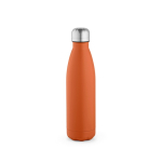 Flasche mit Anti-Tropf-Verschluss in vielen Farben, 500 ml farbe orange Ansicht von vorne