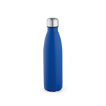 Flasche mit Anti-Tropf-Verschluss in vielen Farben, 500 ml farbe köngisblau Ansicht von vorne