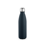 Flasche mit Anti-Tropf-Verschluss in vielen Farben, 500 ml farbe marineblau Ansicht von vorne