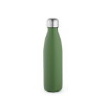 Flasche mit Anti-Tropf-Verschluss in vielen Farben, 500 ml farbe militärgrün Ansicht von vorne