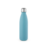 Flasche mit Anti-Tropf-Verschluss in vielen Farben, 500 ml farbe hellblau Ansicht von hinten