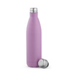 Trinkflasche aus recyceltem Edelstahl im matten Design, 770 ml farbe violett zweite Ansicht