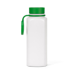 Flasche aus recyceltem Edelstahl mit 360°-Druckverschluss, 750 ml farbe grün
