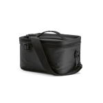 Kühltasche aus recyceltem Kunststoff mit zwei Tragegriffen, 7,5 l farbe schwarz